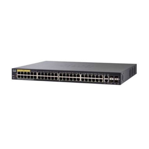 Managed Gigabit Switch Poe Cisco 48 Port Sf350-48p