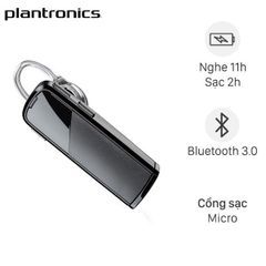  Tai nghe Bluetooth 1 Bên Plantronics Explorer 80 Sable Xám 
