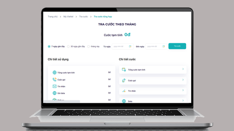Cách tra cứu lịch sử cuộc gọi mạng Viettel trên web, kể cả khi bị xóa