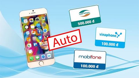 2 cách nạp tiền điện thoại tự động khi hết tiền đơn giản, nhanh chóng
