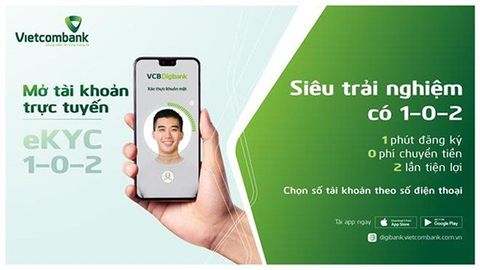 Cách mở tài khoản Vietcombank online, miễn phí chuyển tiền dễ dàng