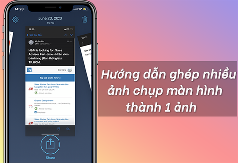 Hướng dẫn chụp ảnh màn hình nhiều trang, toàn bộ trang web, cuộn trên iPhone
