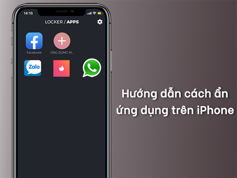 Hướng dẫn cách ẩn ứng dụng, hình ảnh trên iPhone đơn giản