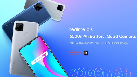 Realme C15 Qualcomm Edition chính thức ra mắt: Chip Snapdragon 460, 4 camera sau, pin 6.000mAh với giá bán từ 3.2 triệu đồng