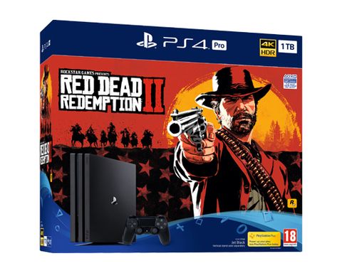Sony Playstation 4 Pro 1Tb - Red Dead Redemption 2