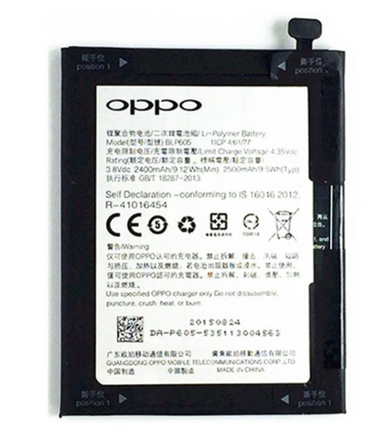Thay pin Oppo F1