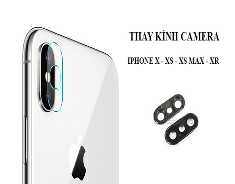 Thay kính camera sau iPhone Xs Max XsMax