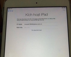 Mở khoá iCloud iPad Mini 