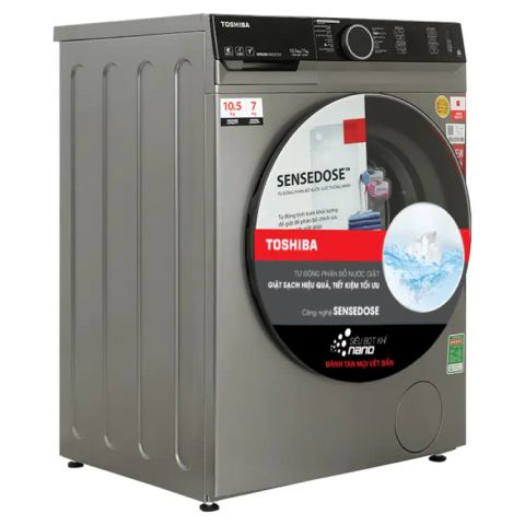 Máy giặt sấy Toshiba Inverter giặt 10.5 kg