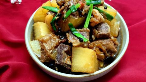 Cách làm thịt bò kho củ cải đậm đà hương vị cực đơn giản tại nhà