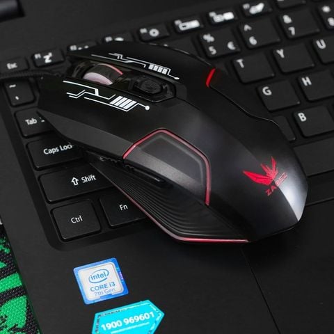 Chuột Gaming Zadez G-610M Đen