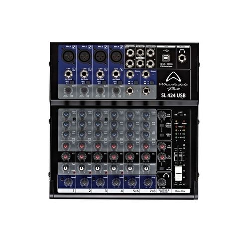 Mixer Analog Wharfedale Pro Sl424usb (8 Cổng Tín Hiệu Vào)