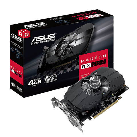 Card Màn Hình Asus Phoenix RX550 4G