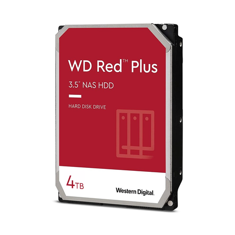 Ổ Cứng Hdd Wd Red Plus 4tb 3.5 Inch