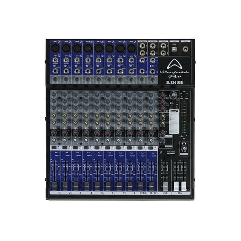 Mixer Wharfedale Pro Sl824usb (12 Cổng Tín Hiệu Vào)