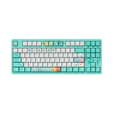 Bàn Phím Cơ Tkl Akko 3087v2 Monet’s Pond (akko Sw V2)