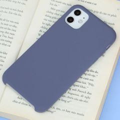  Ốp lưng iPhone 11 nhựa dẻo LIQUID SILICONE B JM Xanh biển sâu 