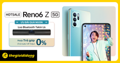 HOTSALE OPPO Reno6 Z 5G | Tặng Loa Bluetooth hoặc TG 0% 