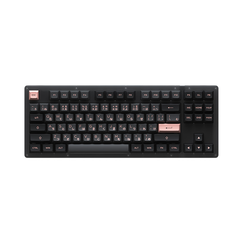 Bàn Phím Cơ Tkl Akko Acr87 Black Rgb Akko Cs Jelly Black