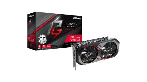 Card màn hình VGA ASRock RX 5600 XT Phantom Gaming D2 6G OC
