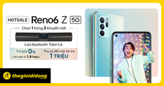  OPPO Reno6 Z 5G | HOTSALE Tặng Loa Bluetooth hoặc TG 0% 