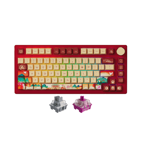 Bàn Phím Cơ Không Dây Akko Pc75b Plus Year Of Tiger Limited Edition
