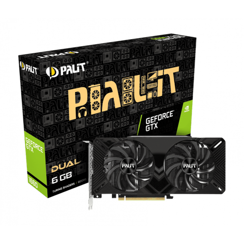 Vga Palit Geforce Gtx1660 Dual 6gb Gdd