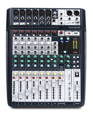 Mixer Analog Soundcraft Signature10