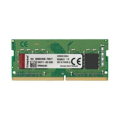 Ram Laptop Kingston Ddr4 4gb 2666mhz 1.2v Kvr26s19s6/4