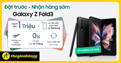  Samsung Galaxy Z Fold3 5G | Hoàn tiền 1 triệu, trả góp 0% 