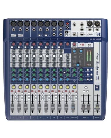 Mixer Analog Soundcraft Signature12