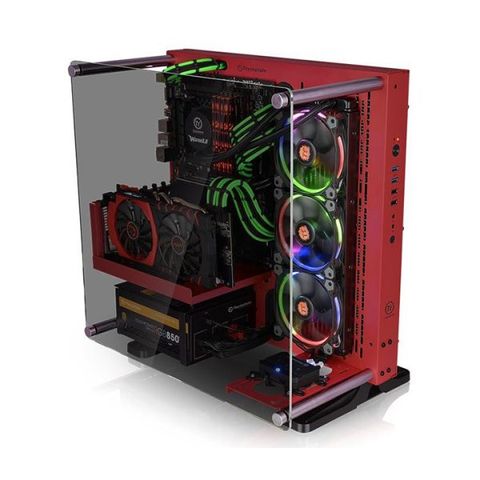 Vỏ Case Thermaltake Core P3 Tempered Glass Red Edition