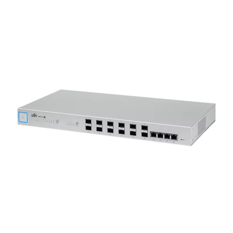 Thiết bị mạng Switch UniFi US-16-XG 12-Port SFP 10G + 4-Port 10GbE