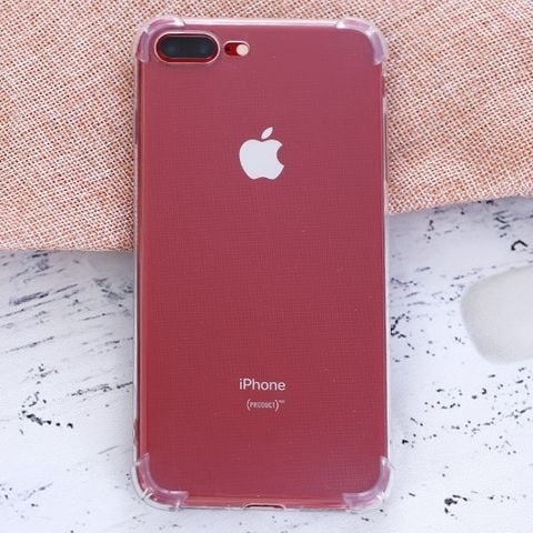 Ốp lưng iPhone 7 Plus/ 8 Plus nhựa dẻo Transperent Crashproof-TPU OSMIA NUDE Pbag