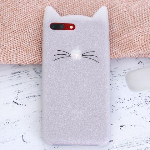 Ốp lưng iPhone 7 Plus/ 8 Plus nhựa dẻo Cat-SILICON OSMIA Trắng Pbag