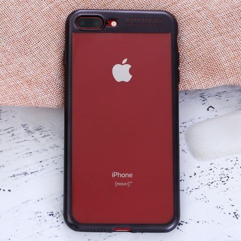 Ốp lưng iPhone 7 Plus - 8 Plus Nhựa dẻo Fresh COSANO Đen
