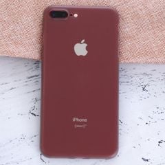  Ốp lưng iPhone 7 Plus - 8 Plus nhựa dẻo Thin case-PP OSMIA Xám Pbag 