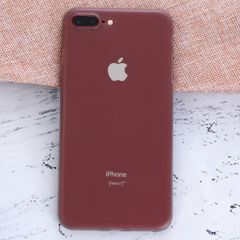  Ốp lưng iPhone 7 Plus - 8 Plus nhựa dẻo Thin case-PP OSMIA Xám Pbag 