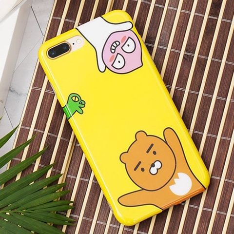 Ốp lưng iPhone 7/8+ Nhựa dẻo IMD Printing MEEKER TSKB517 Gấu thỏ