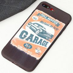  Ốp lưng iPhone 7/8+ Nhựa dẻo Sandy printing soft TPU MEEKER TSNS195 Garage 