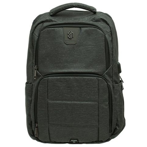 Balo Laptop 15.6 inch kèm cổng USB Arctic Hunter B-00263 Xám đậm