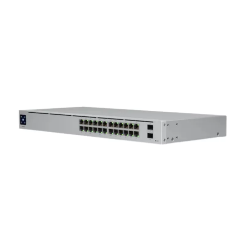 Thiết bị mạng UniFi Switch 24 Port Gigabit Ethernet + 2-Port SFP | USW-24