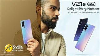 Vivo V21e 5G ra mắt: Mặt lưng có thiết kế khác với bản 4G, camera chính 64MP, sạc nhanh 44W và giá 7.7 triệu đồng