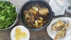  2 cách nấu lẩu gân bò thuốc bắc và măng cay thơm ngon bổ dưỡng 