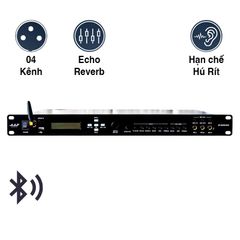  Vang Cơ Aap K8000ii Bluetooth, Chống Hú Rít 98%, 4ch 