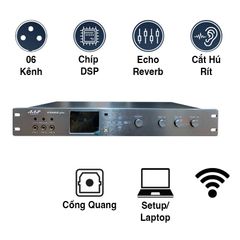  Vang Số Karaoke Aap K9800 Ii Plus, Chống Hú Rít, 6ch 