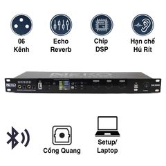  Vang Số Neko Dk2000, Dsp, Optical, Bluetooth, Echo+ Reverb 