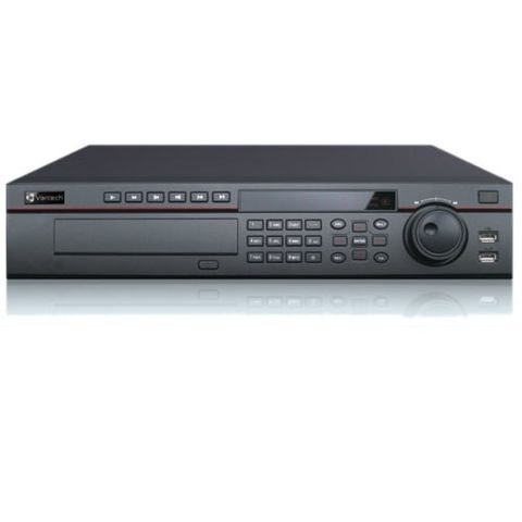 Đầu ghi Hybrid 2U 16 kênh IP và 16 kênh Analog Vantech VP-16700NVR