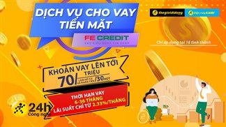 Trung Tâm Bảo Hành triển khai dịch vụ vay tiền mặt FE Credit: Thủ tục đơn giản, nhanh gọn cùng lãi suất thấp