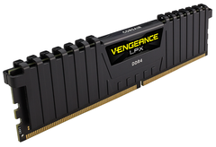  Vengeance® Lpx 64Gb (4X16Gb) Ddr4 Dram 3333Mhz C16 - Black 